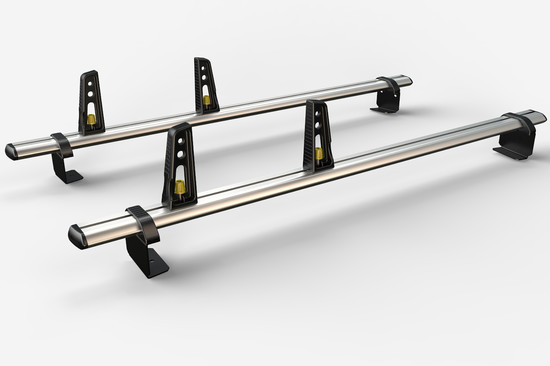 Van Guard VW Caddy 2010-On L1H1 Aluminium 1400mm 3 Bar Ulti Bars Roof Rack