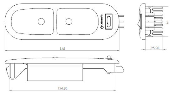 Labcraft Vanlite V50 Led Interior Light Direct Oem Replacement